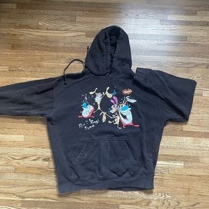 Ren & Stimpy black hoodie